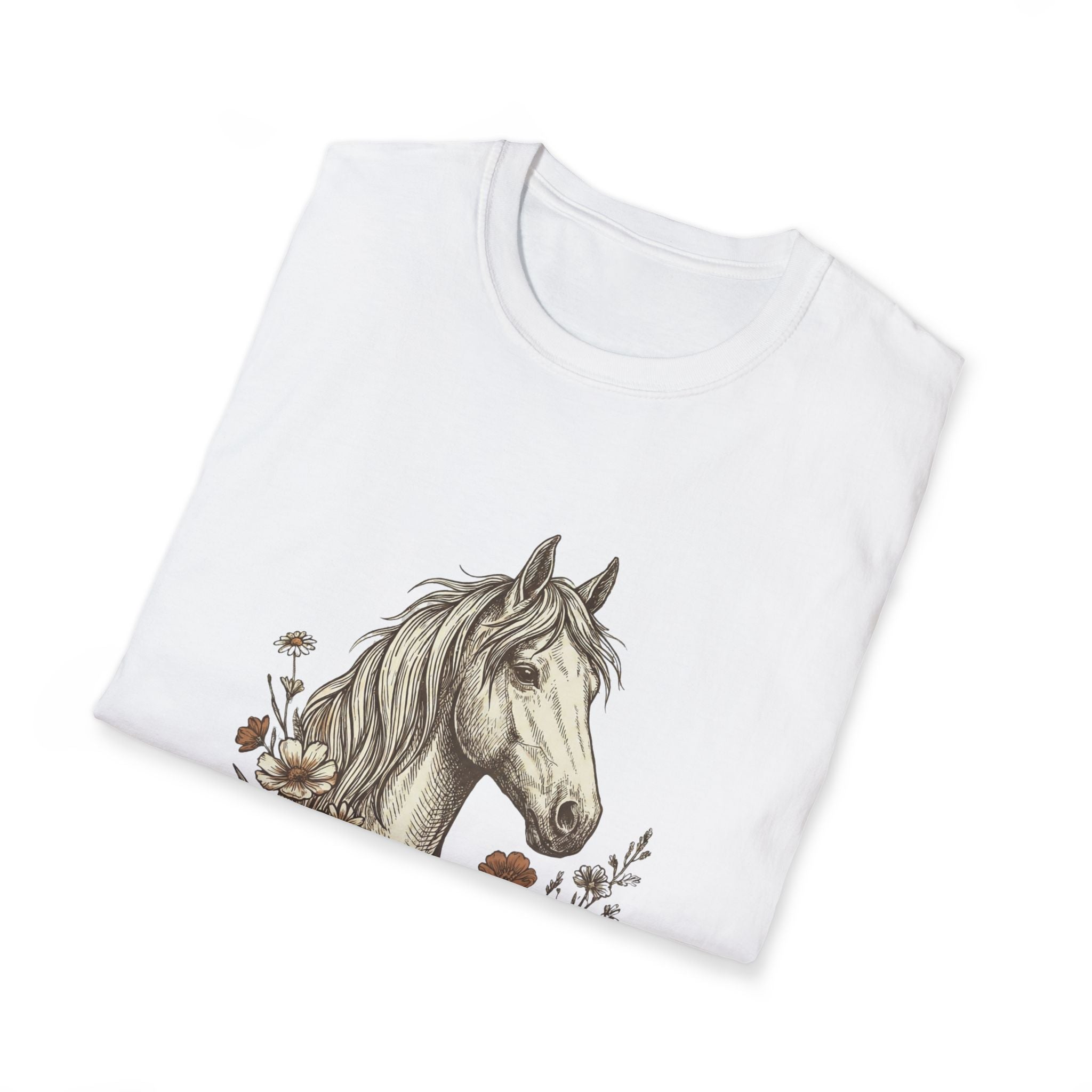 Horse T-Shirt — "Sorry, I'm Booked at the Barn" Graphic Tee for Equestrians